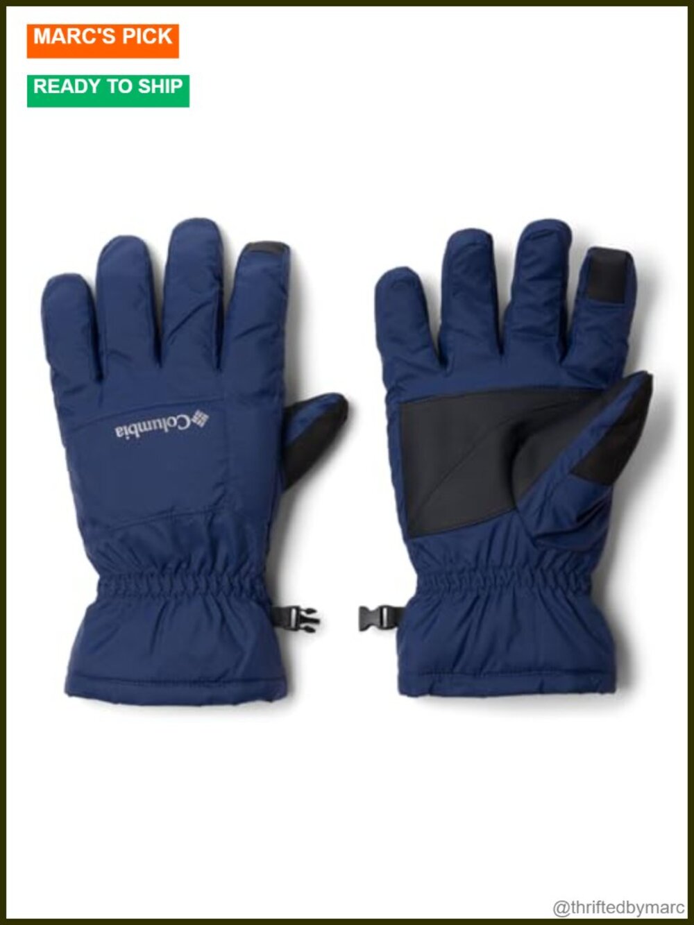 Men's Cold Weather Insulated Touchscreen Gloves Waterproof